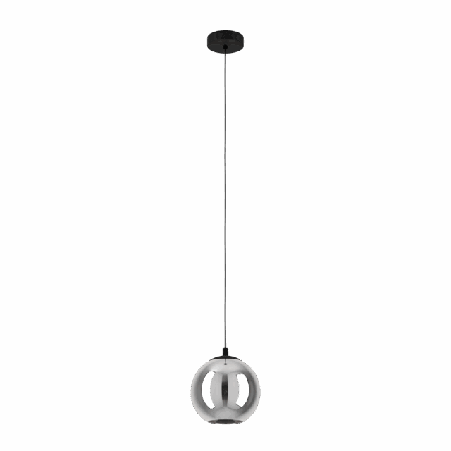 Hanglamp Skoura Zwart