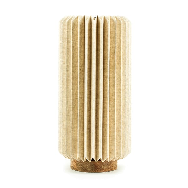 By Boo Zuki Japandi Tafellamp Linnen Lampion 01