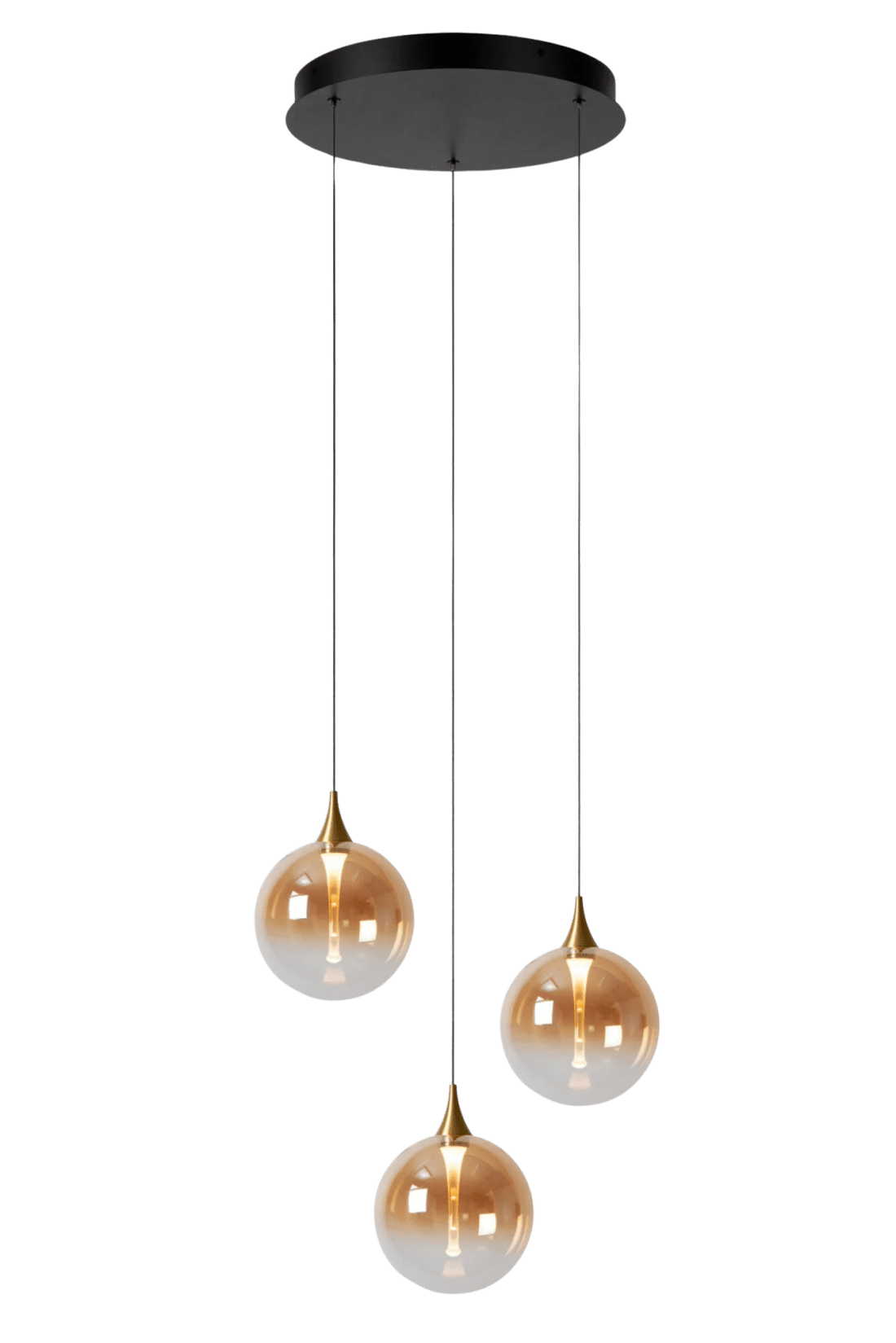 Hanglamp Gisela Amber