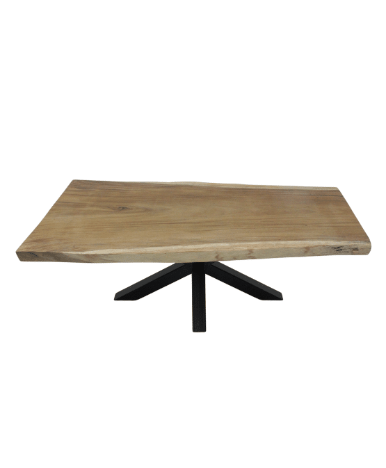 boomstam tafel suar hout 220 cm