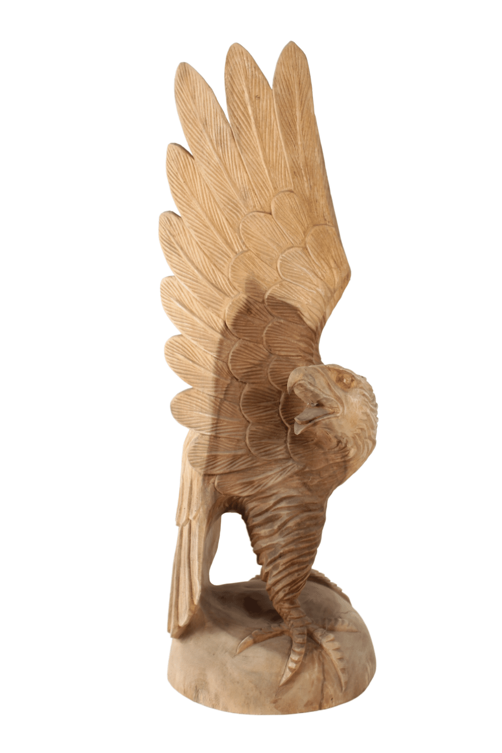 houten beeld van adelaar