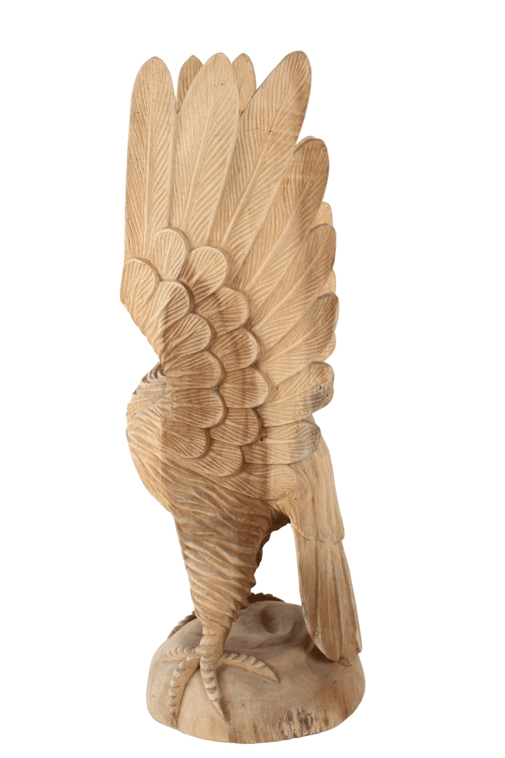 houten beeld van adelaar