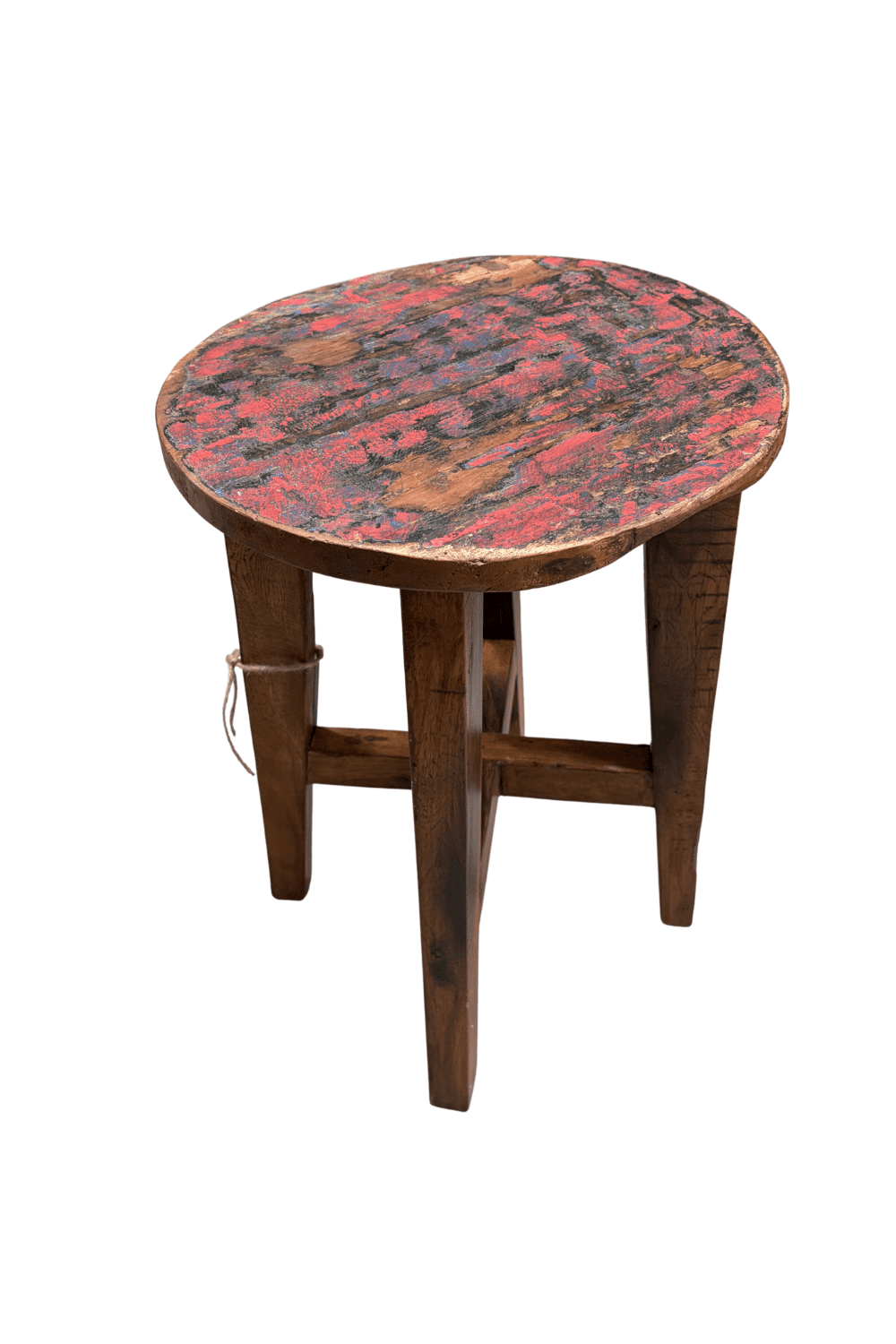 Boten houten krukje 35x46 cm