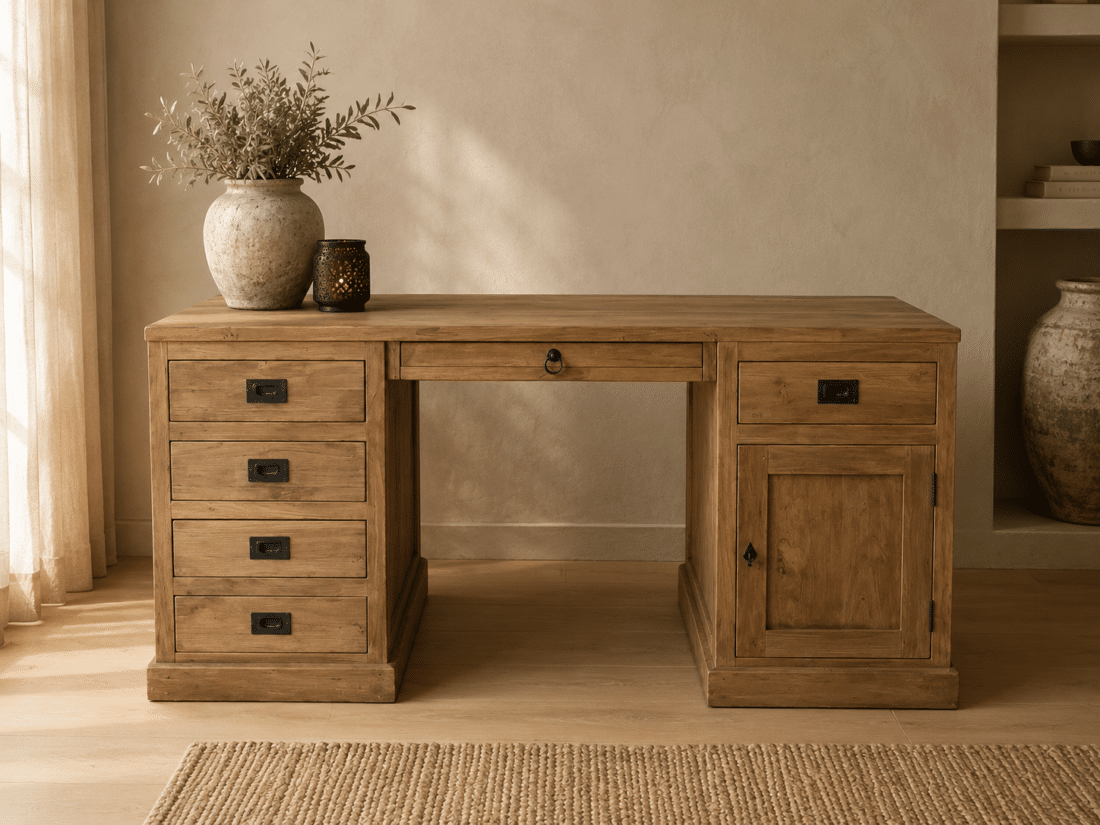 teak houten bureau teak houten bureau
