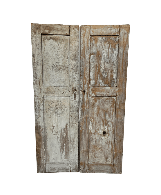 Oude Houten Deuren Set 53x177 4