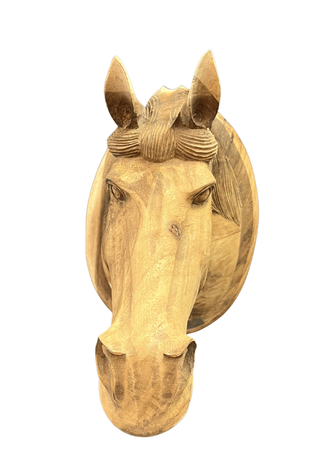 wand decoratie paarden hoofd