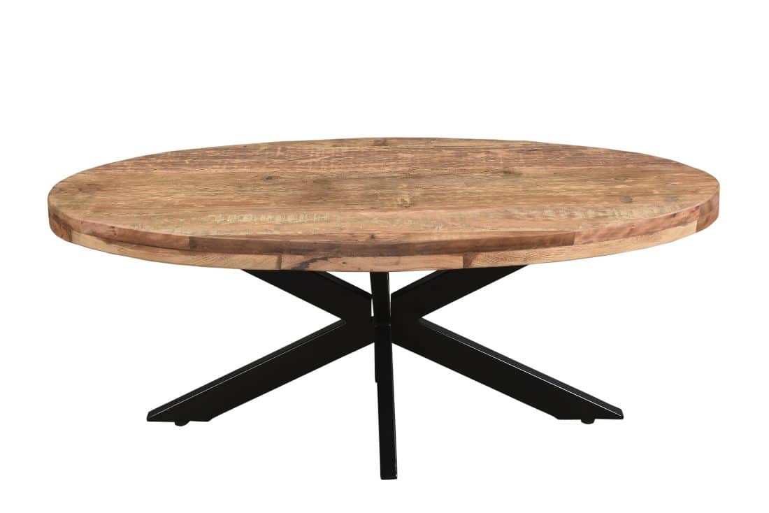 Ovale tafel mango hout