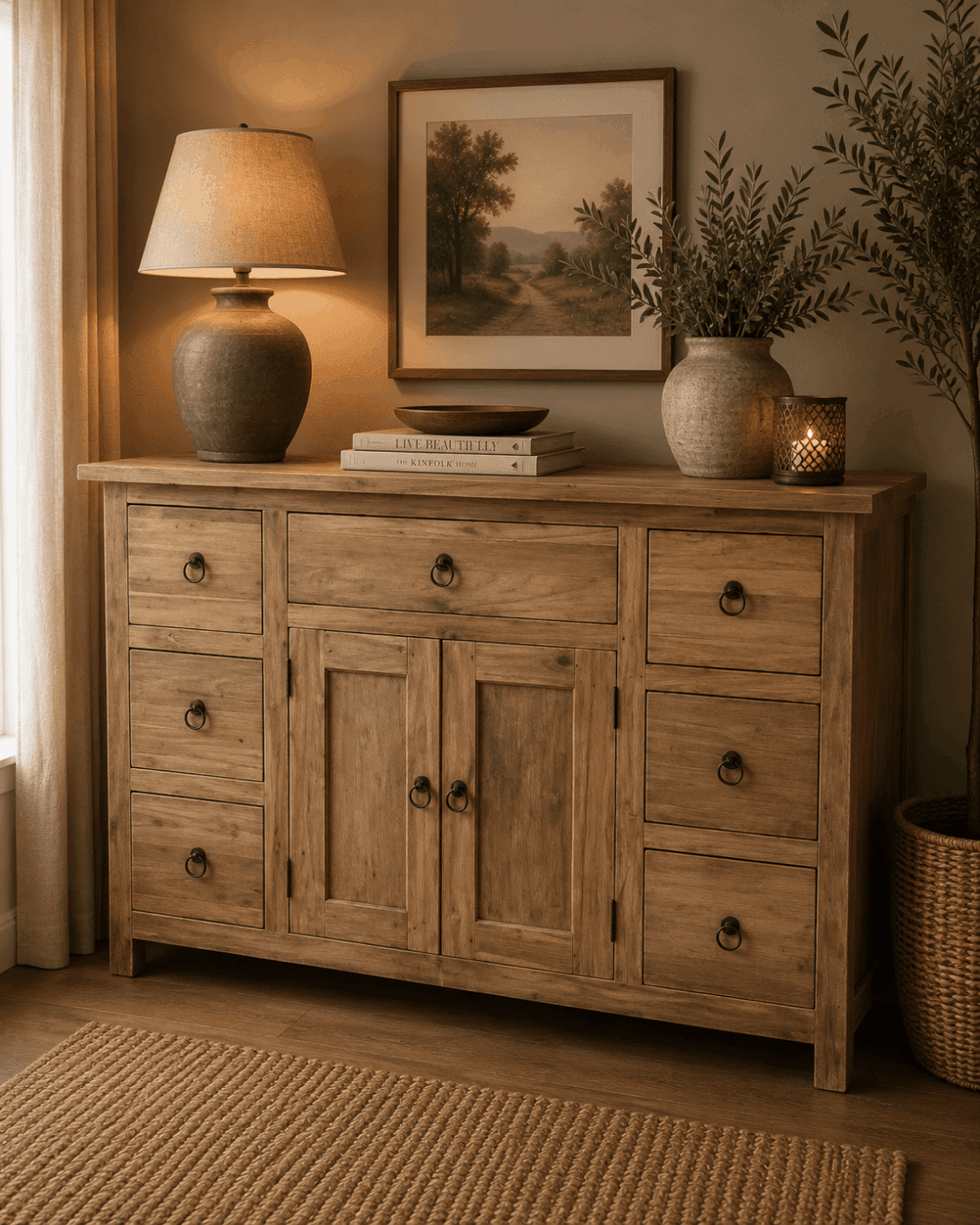Teak Houten Dressoir Ld 120x40x90 Teak Houten Dressoir Ld 120x40x90