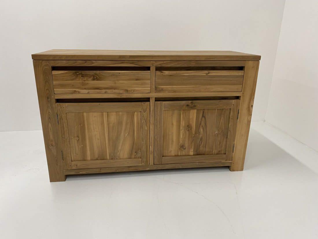 Teak houten dressoir / badkamer meubel