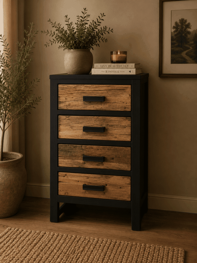 kleine ladekast mango hout