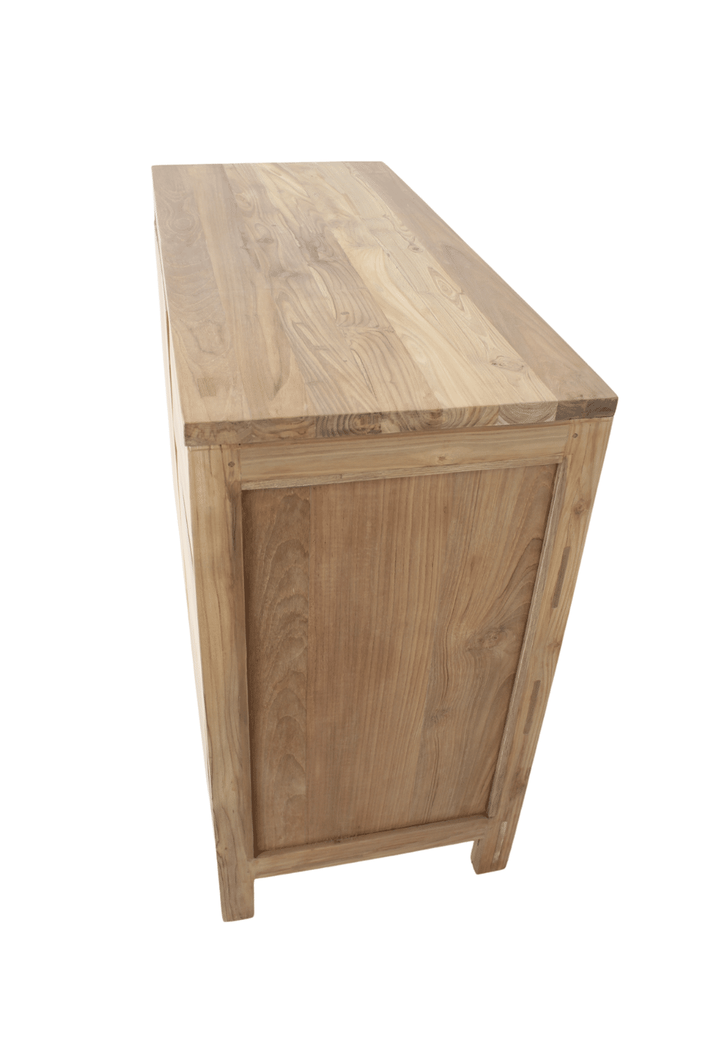 houten stak badkamer meubel