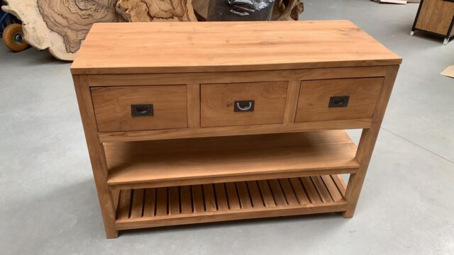 Teakhouten badkamermeubelen st3t120nt