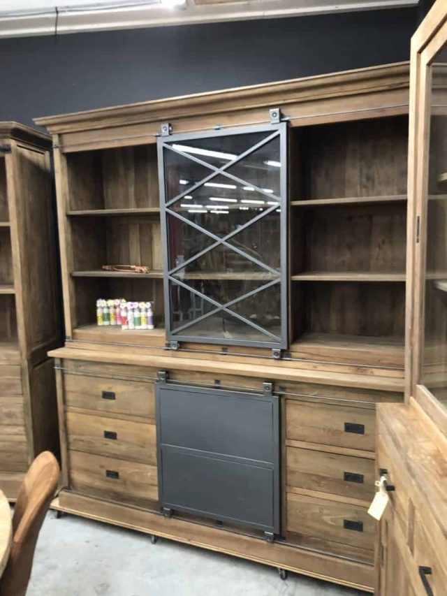 Teak Vitrinekast Met Kruis Maat 225 A 1925 1 E1633352522638