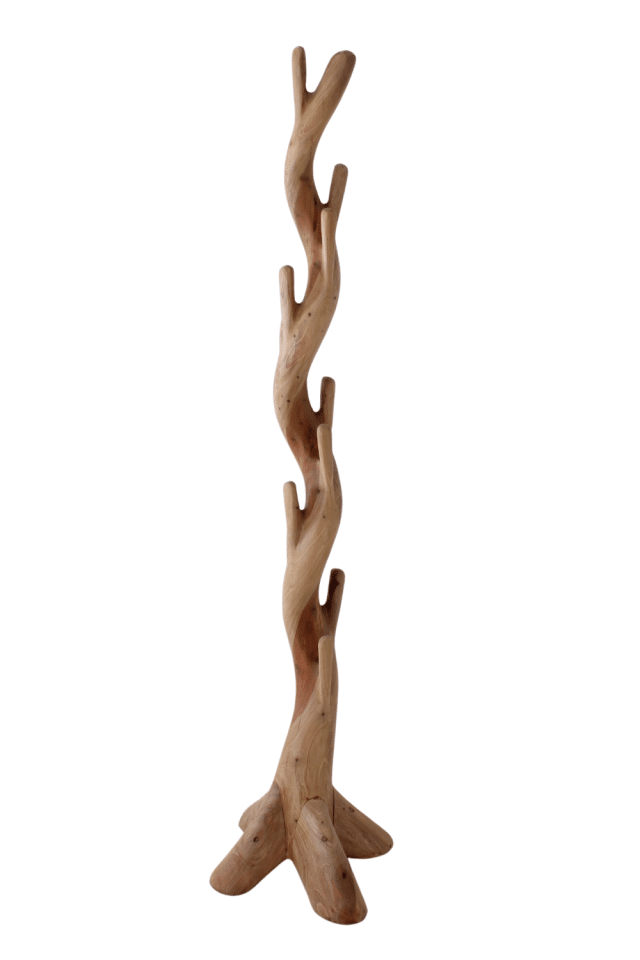 houten staande kapstok