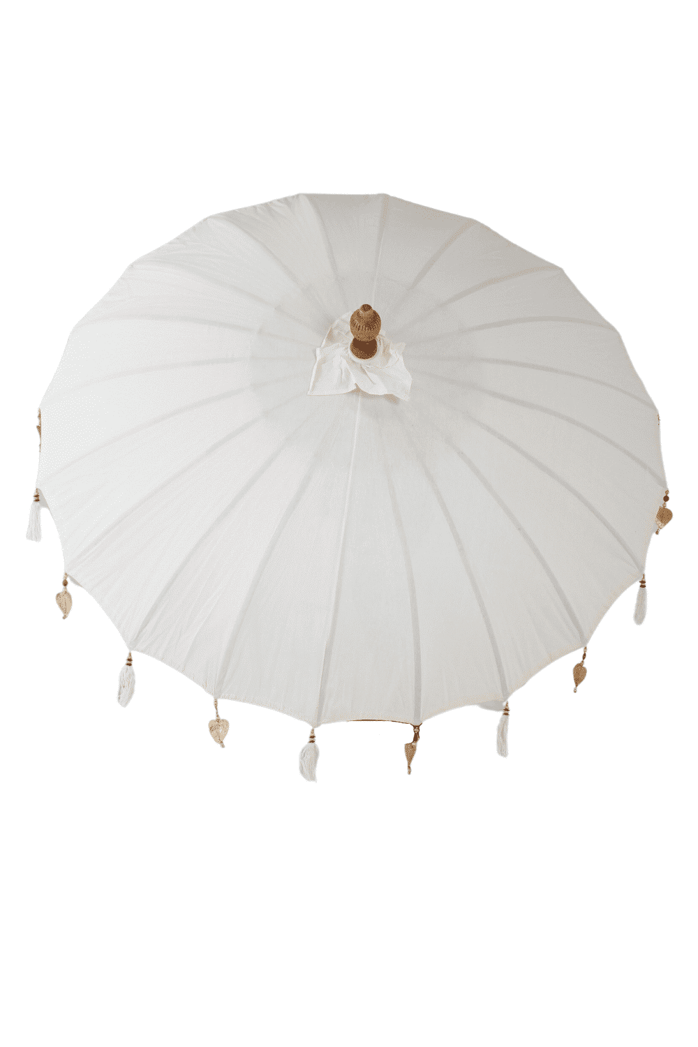 Witte parasol