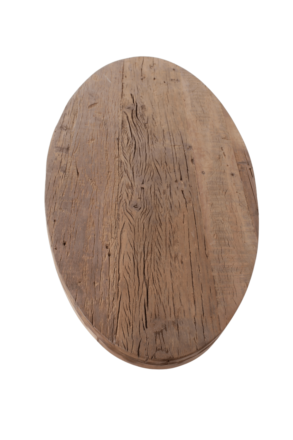 Ovale salontafel railway mango hout