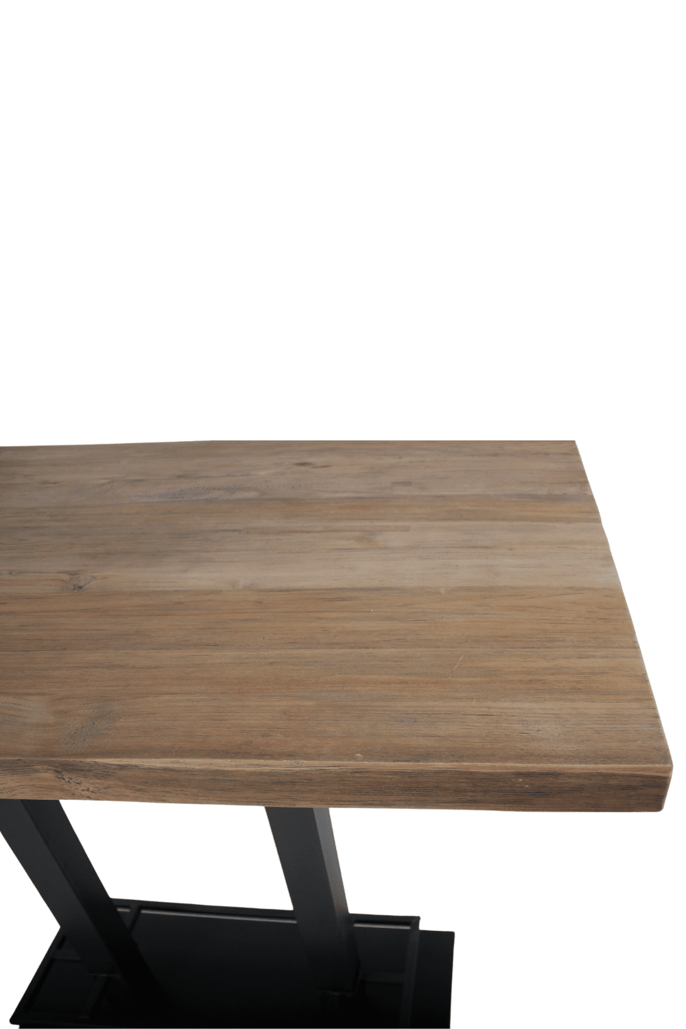 stoere houten bar tafel