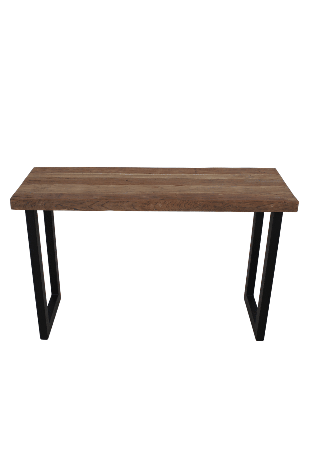 side table industrieel hout met metaal 120x45x75 cm