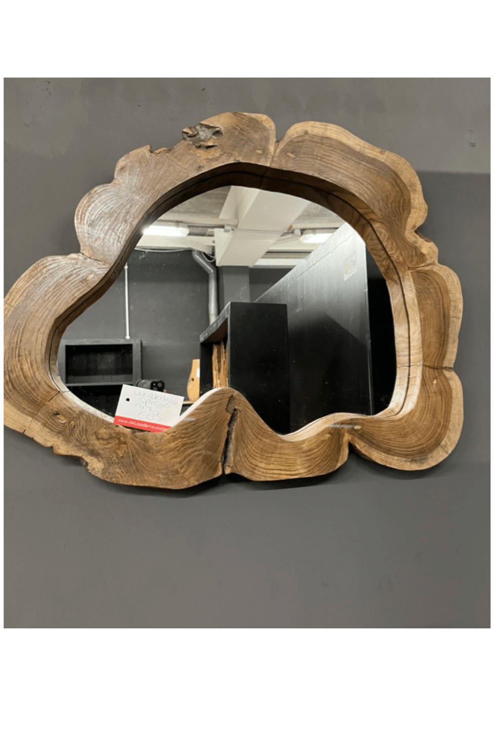 organische houten spiegel