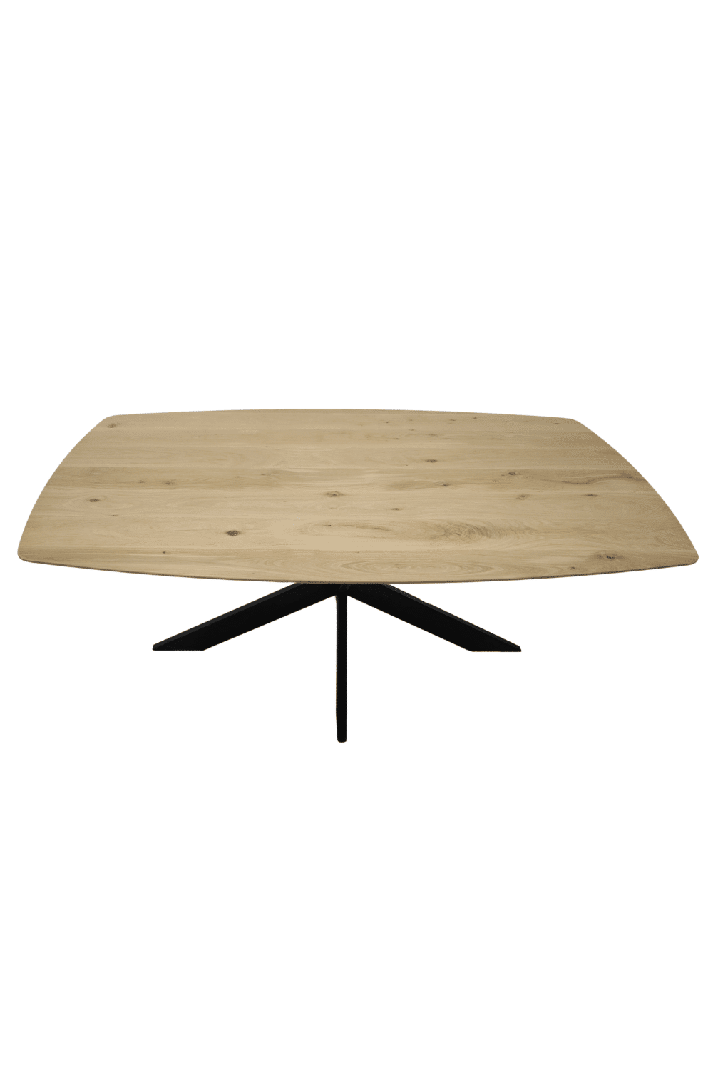 Deens ovale eiken tafel 180 x 100 cm