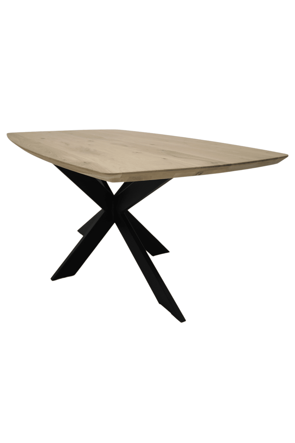 Deens ovale eiken tafel 180 x 100 cm