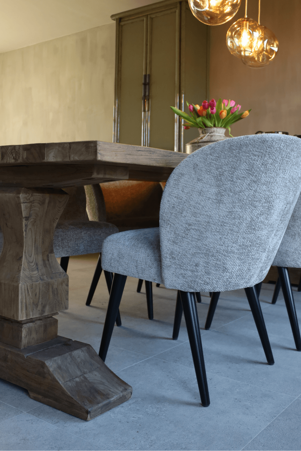 Teak houten kasteel kloostertafel 260 cm Teak houten kasteel kloostertafel 260 cm