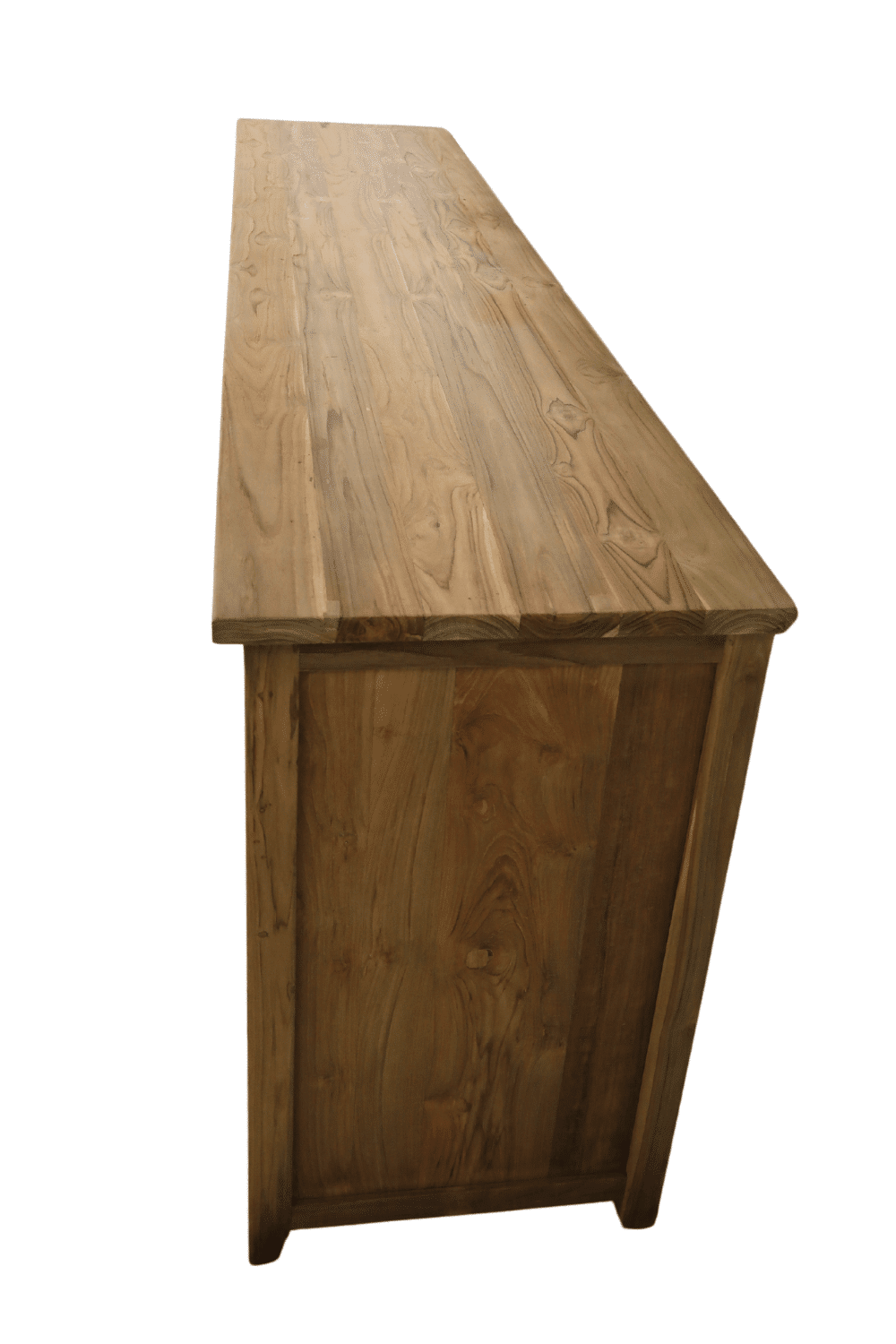 dressoir 250 cm teak hout 8 lades en 4 deuren
