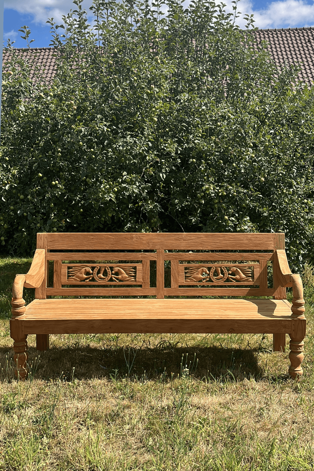 Stationsbank tuin bank lounge paarden tuin bank