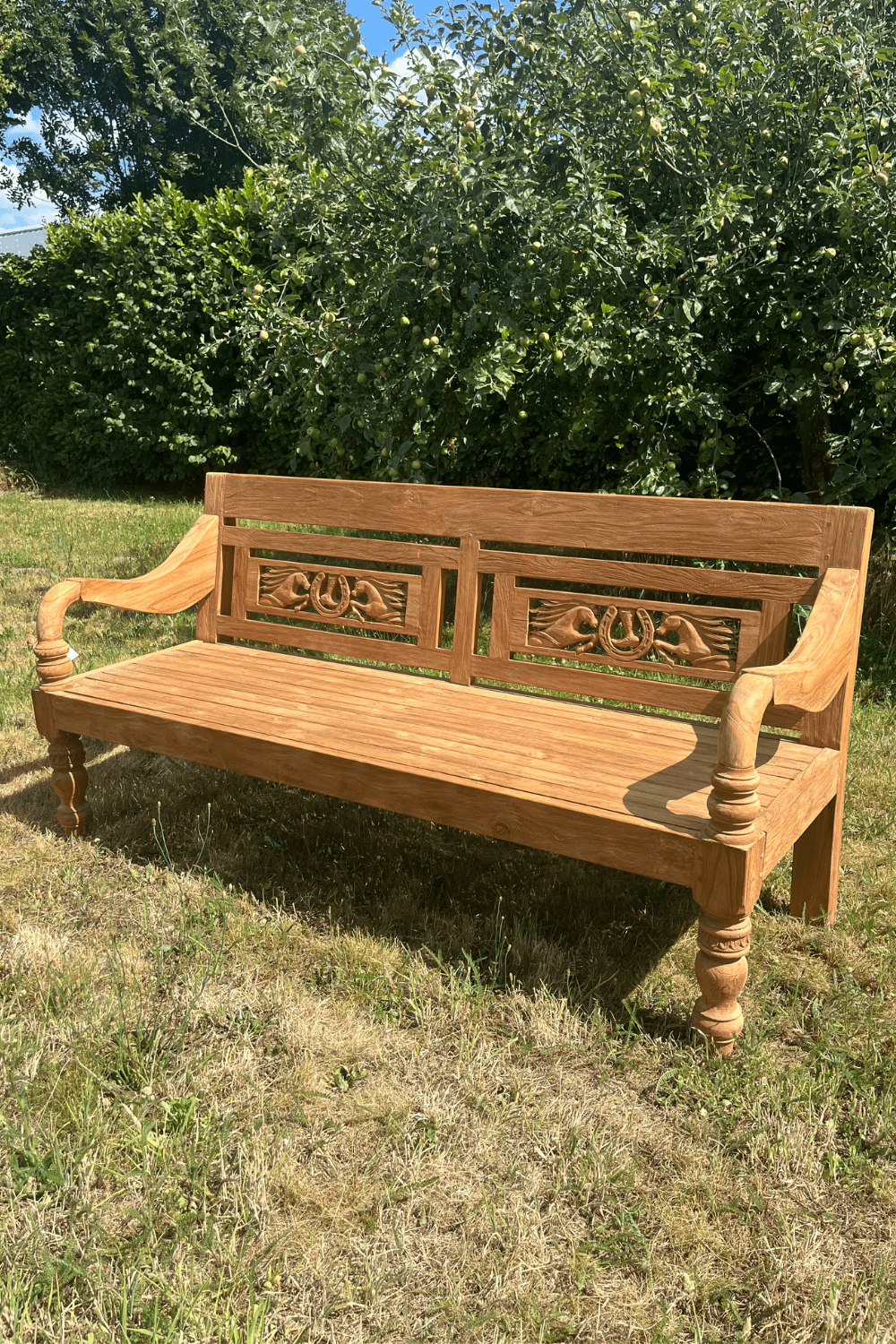 Stationsbank tuin bank lounge paarden tuin bank