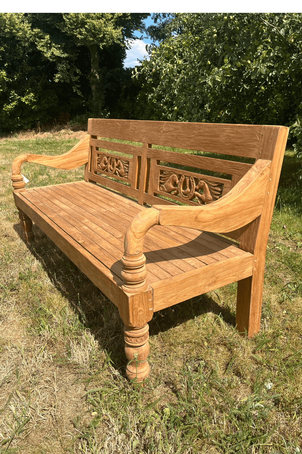 Stationsbank tuin bank lounge paarden tuin bank