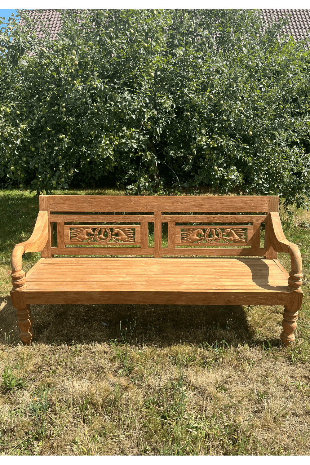 Stationsbank tuin bank lounge paarden tuin bank