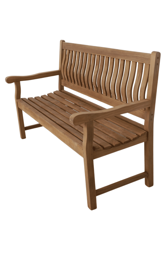 Teak houten tuinbank 150 cm