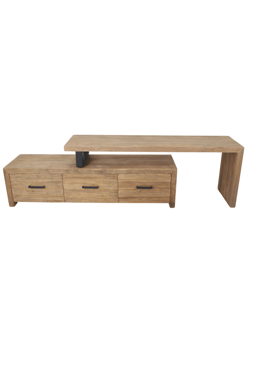 Tv Meubel Uitschuifbaar Groot 160x40x62cm1