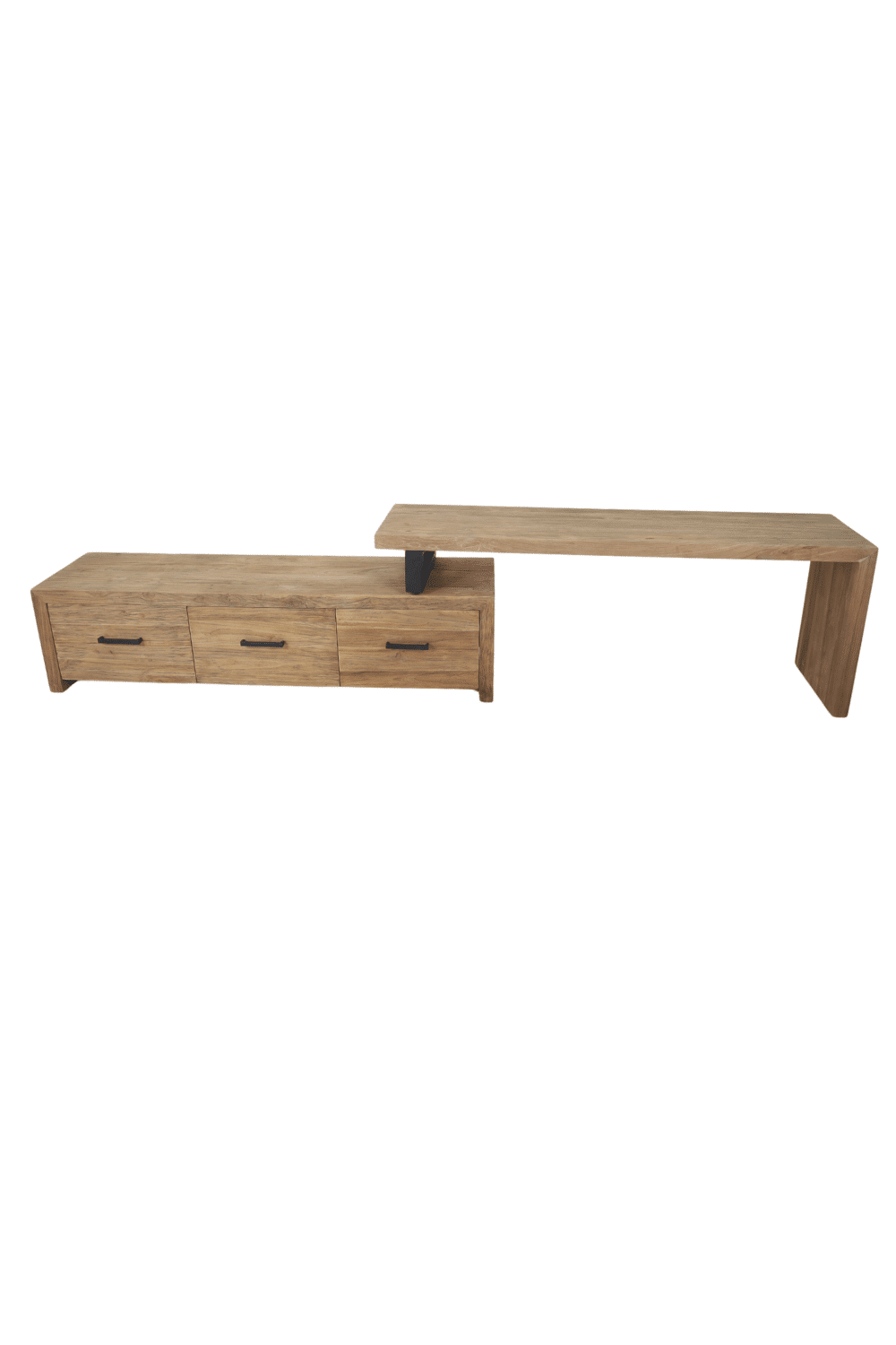 Tv Meubel Uitschuifbaar Groot 160x40x62cm4