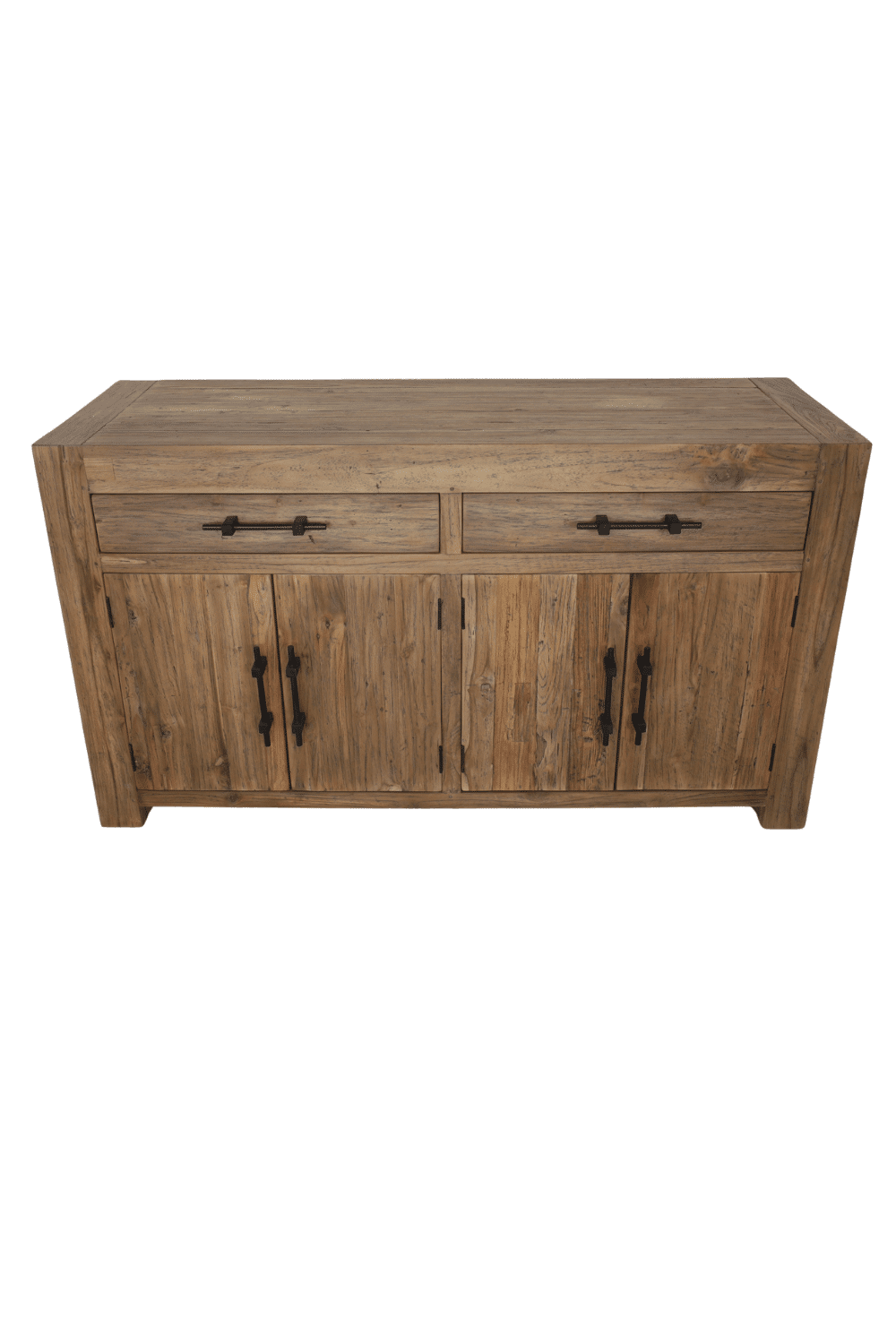 Stoer Teak Houten Dressoir 150 Cm