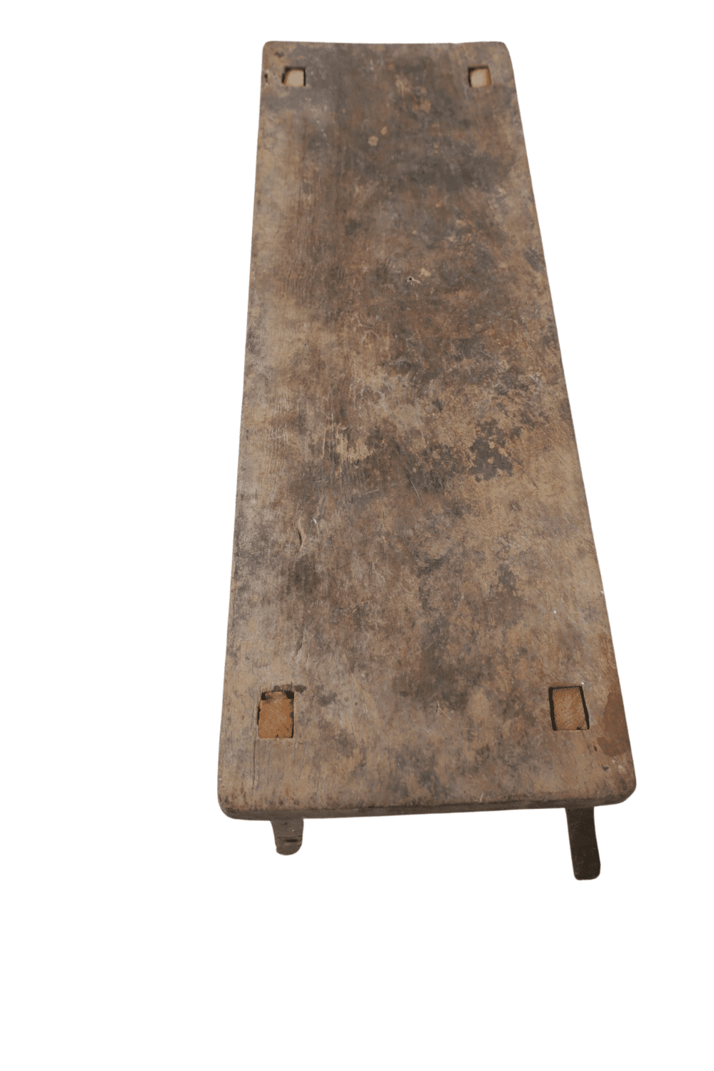 oud houten bankje 107x35x46 cm