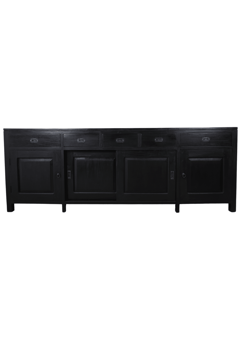 zwart dressoir 220