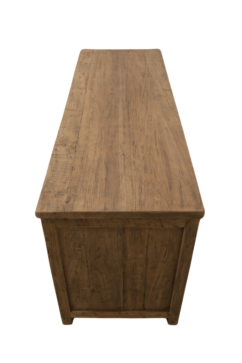 Teak houten tv meubel landelijk 140 cm