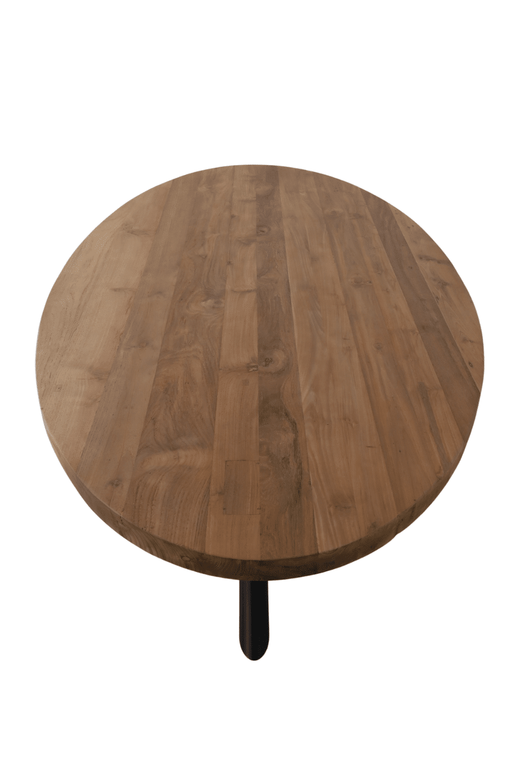 Ovale eettafel 200x 100cm met matrixpoot ronde buis