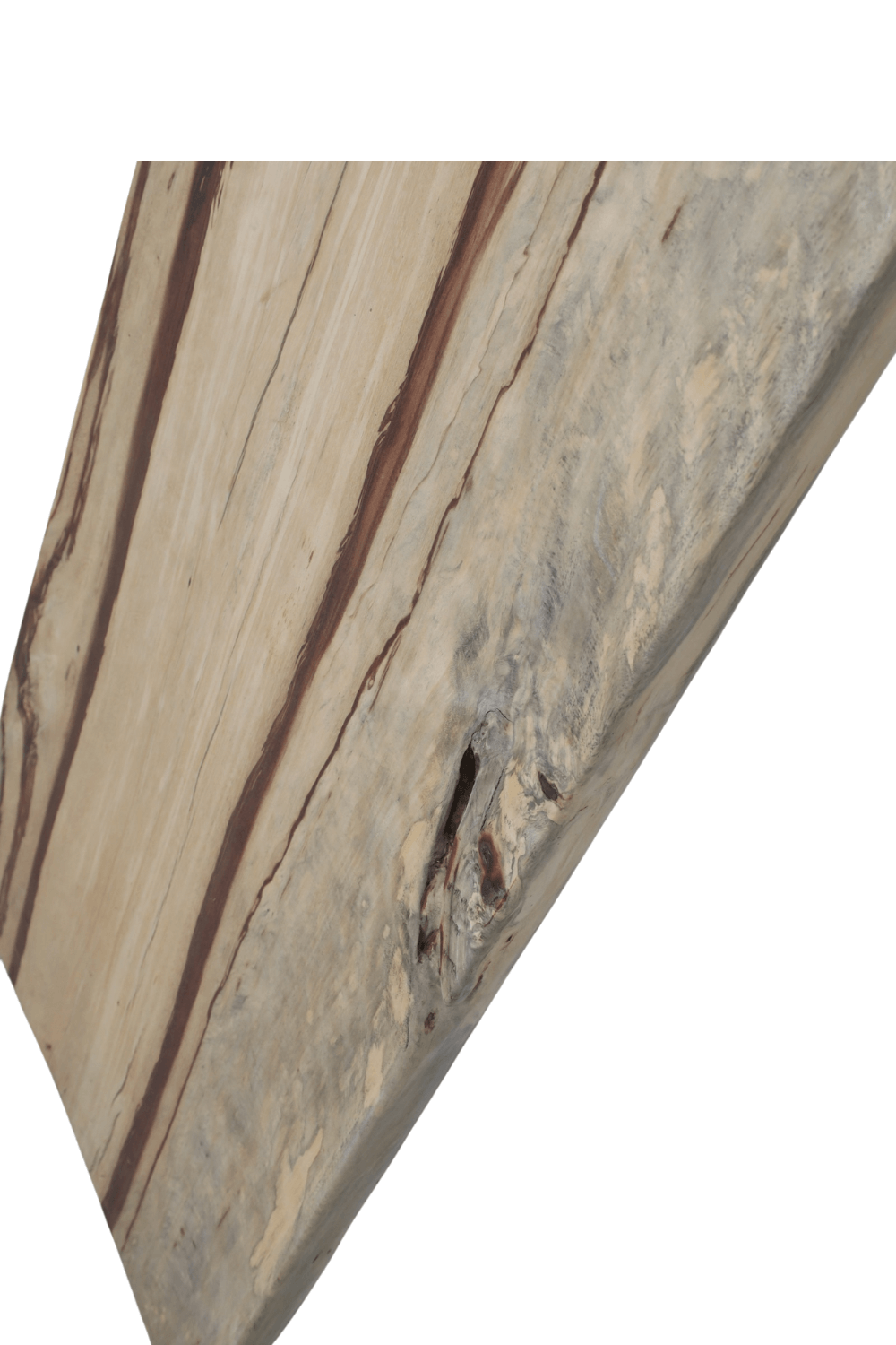 ramboetan plank 120 cm houten massieve plank uniek