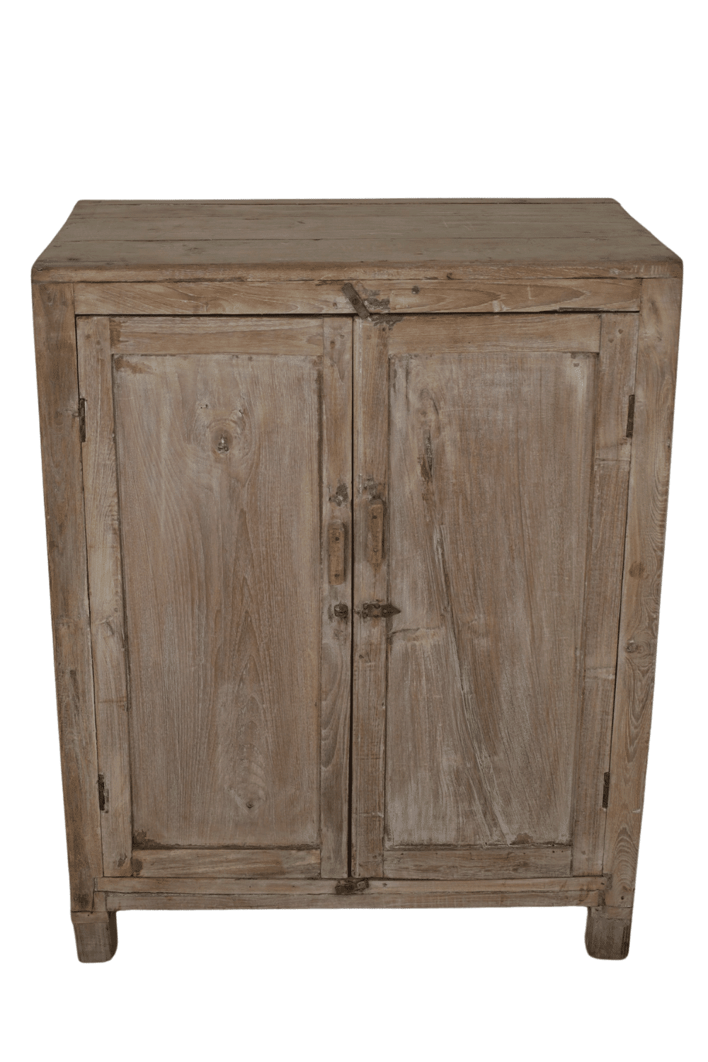 oud kastje wit beige licht bruin bohiemian stijl 76x43x98 cm