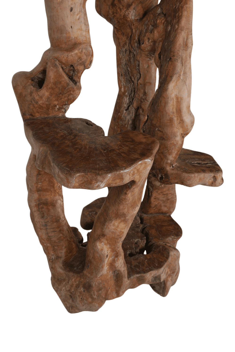 etagere van hout planten statief 80x65x210 cm