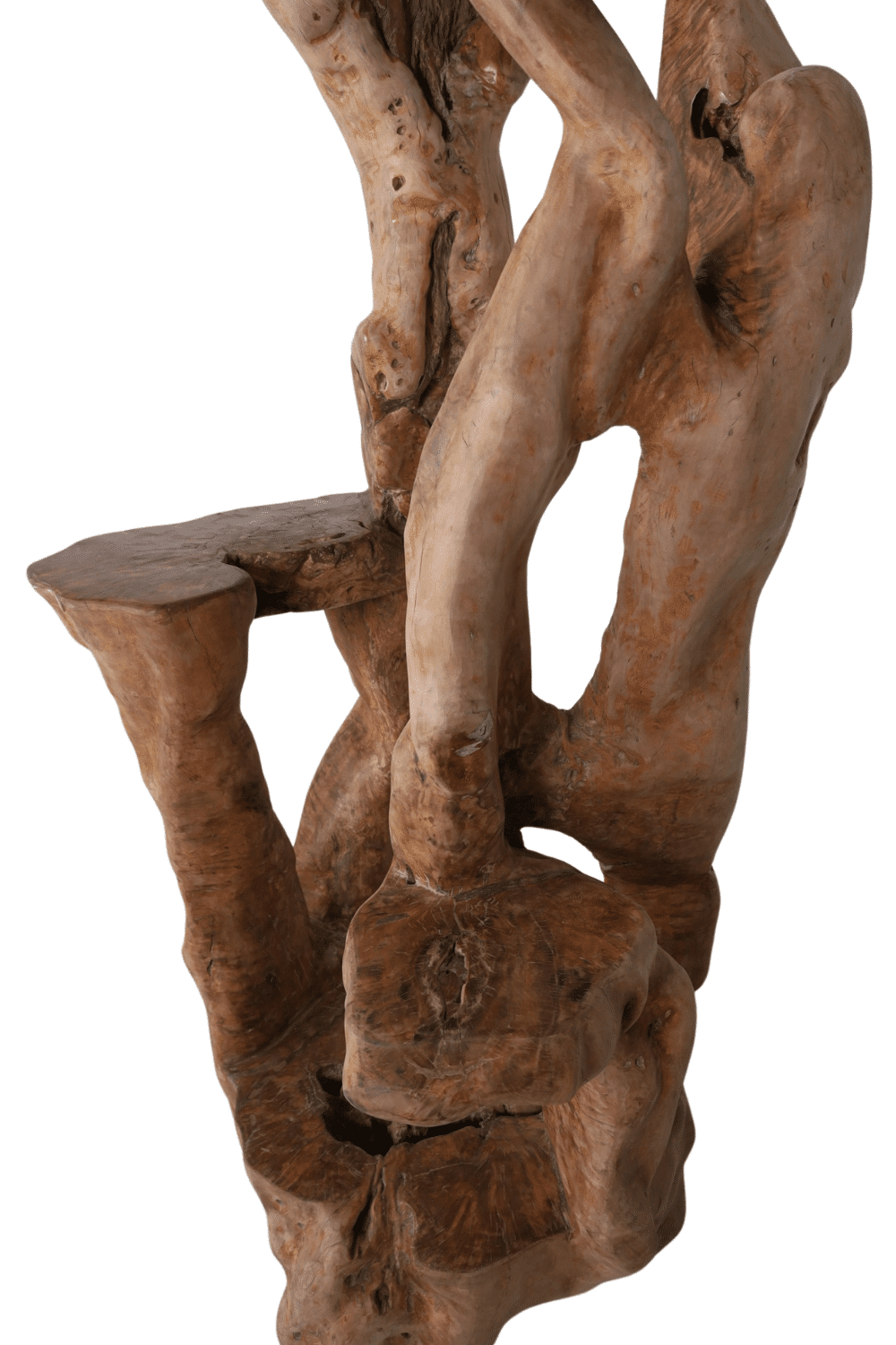 etagere van hout planten statief 80x65x210 cm