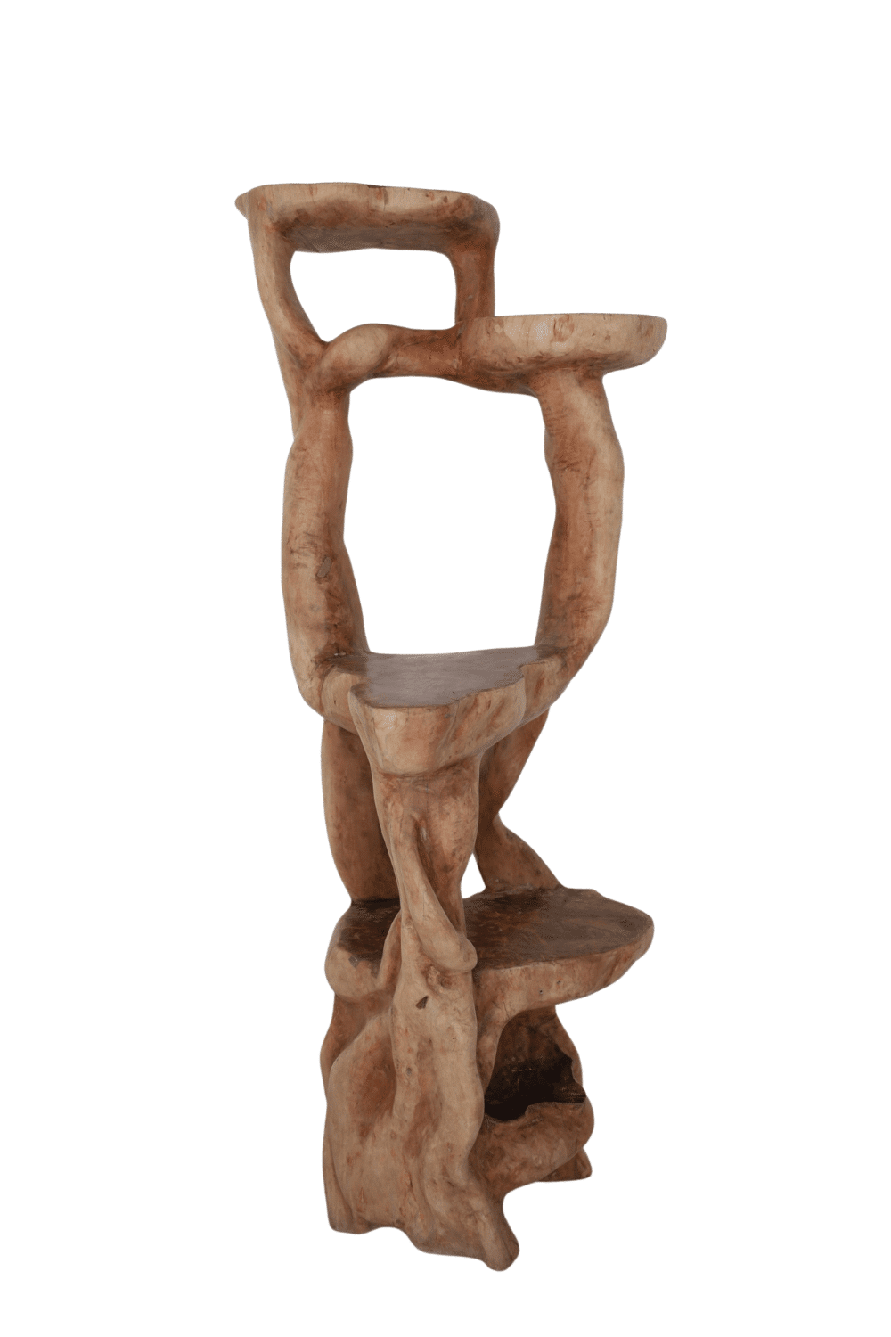 grote etagere van hout
