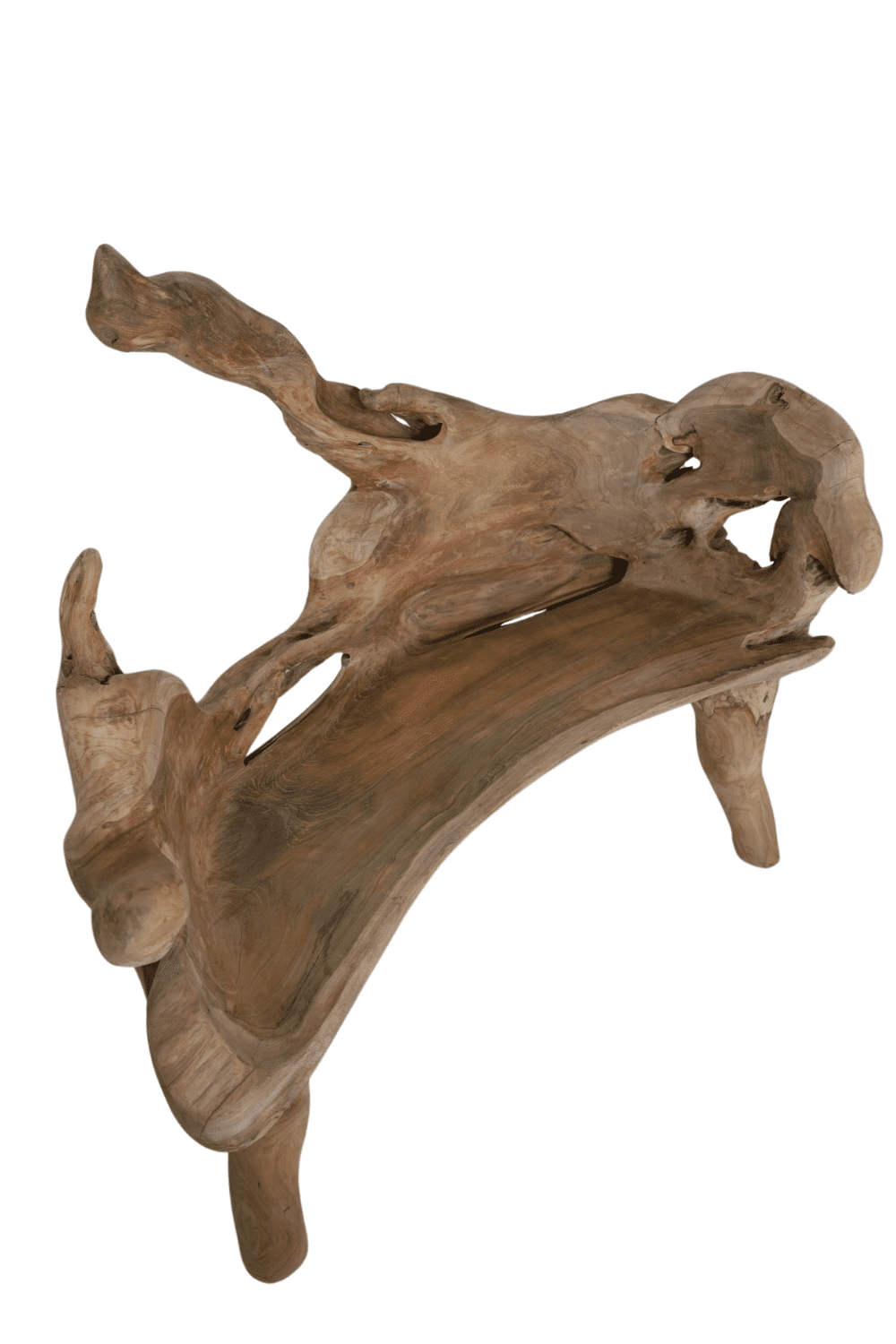 Wortel teak tuin bank