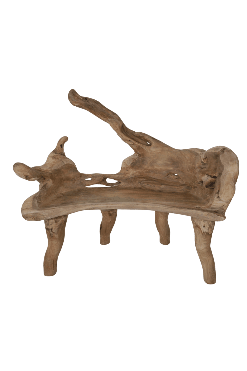 Wortel teak tuin bank