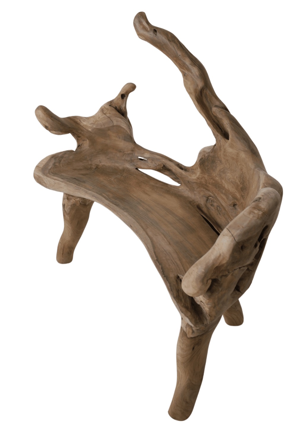 Wortel teak tuin bank