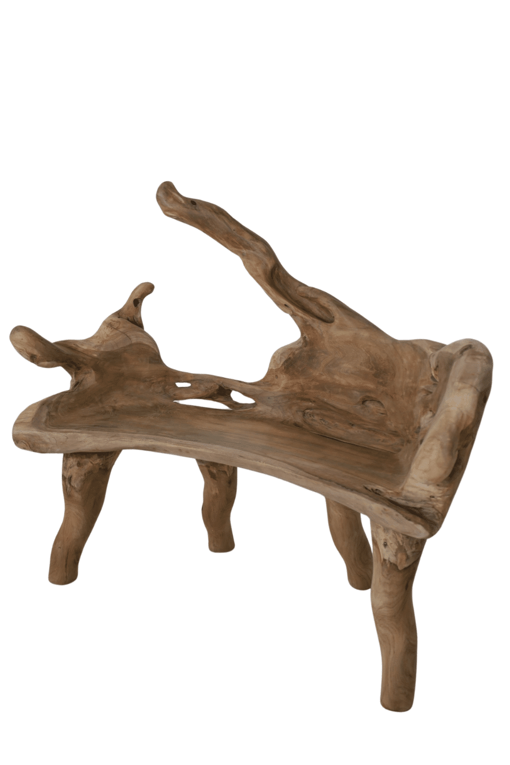 Wortel teak tuin bank