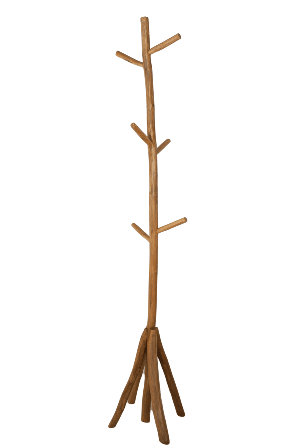 houten staande kapstok bohemian stijl