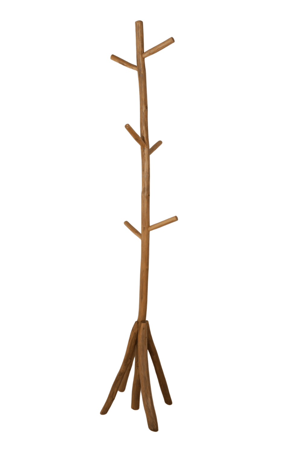 houten staande kapstok bohemian stijl